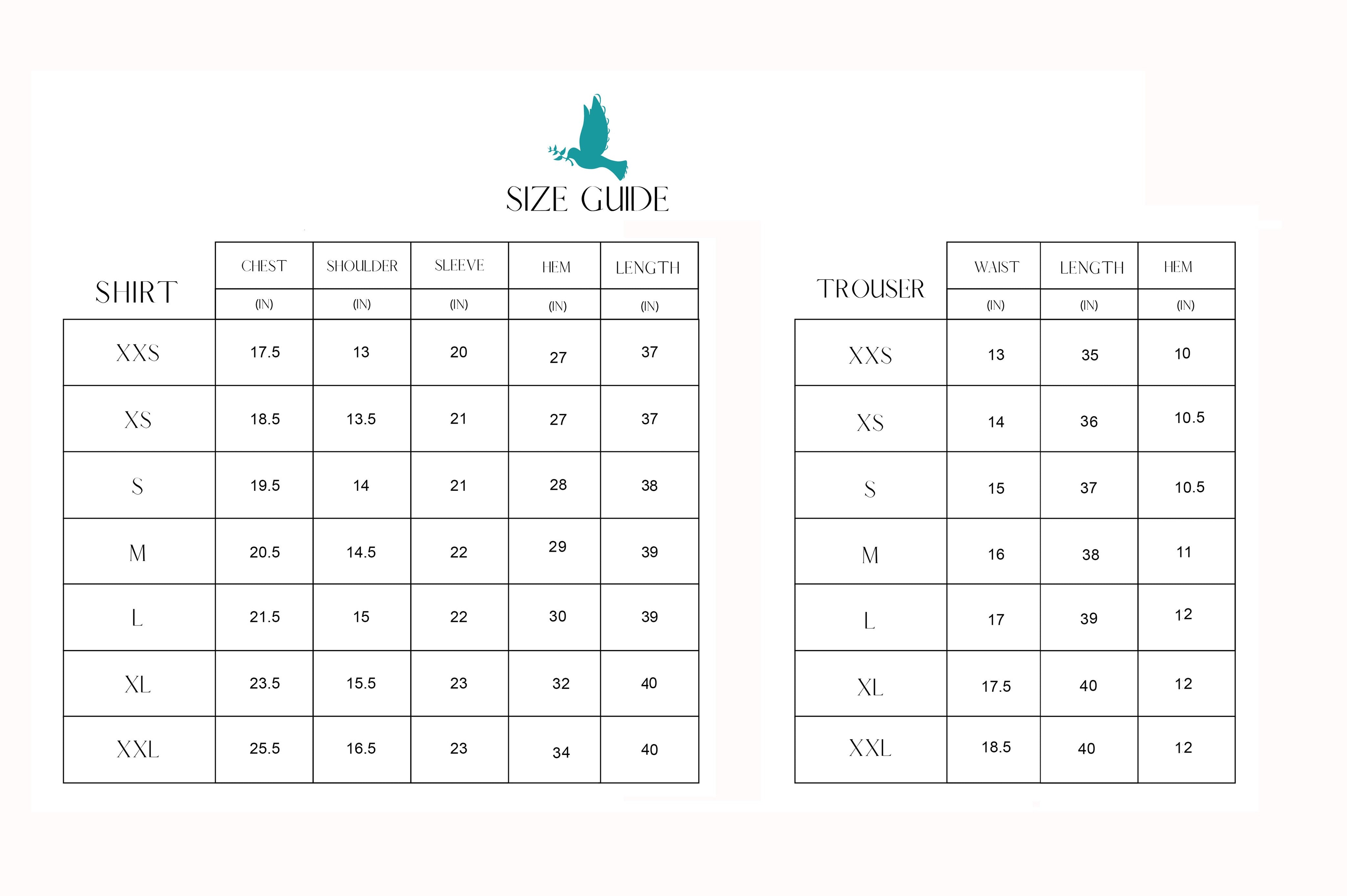 size guide