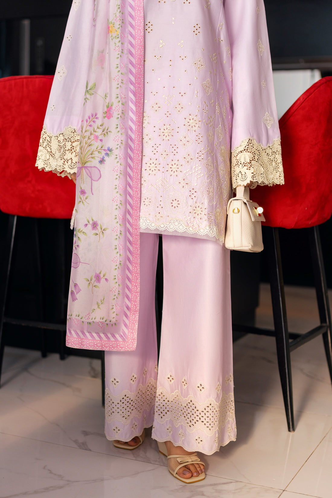 LILAC LUXURY EMBROIDERED 3PCS SET (NPA3-25431)-READY TO WEAR / READY TO SHIP