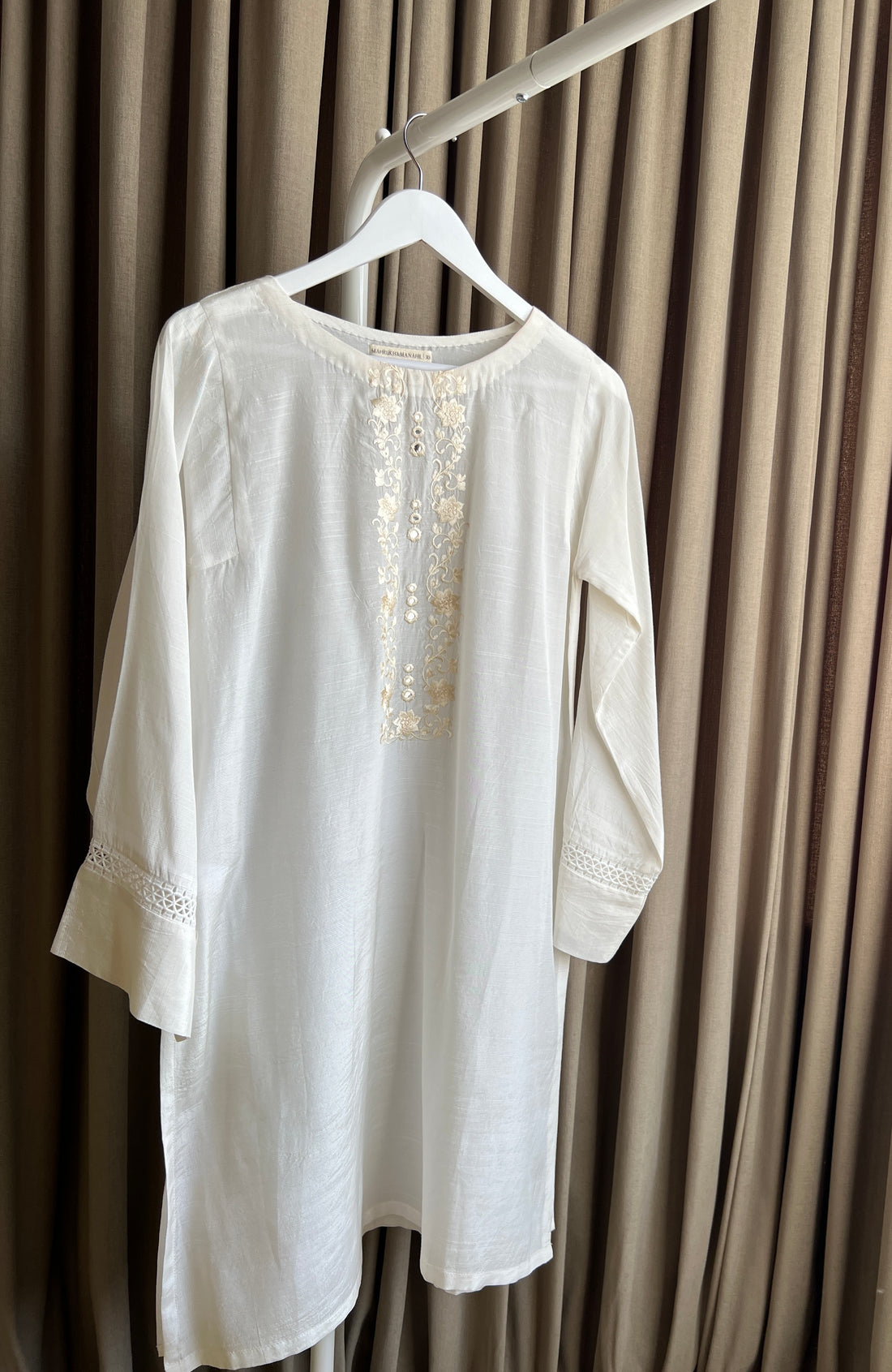 Rod Silk Shirt GLAMOUR-White